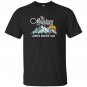 Mountains are calling i must go retro 80s vibe T-shirt