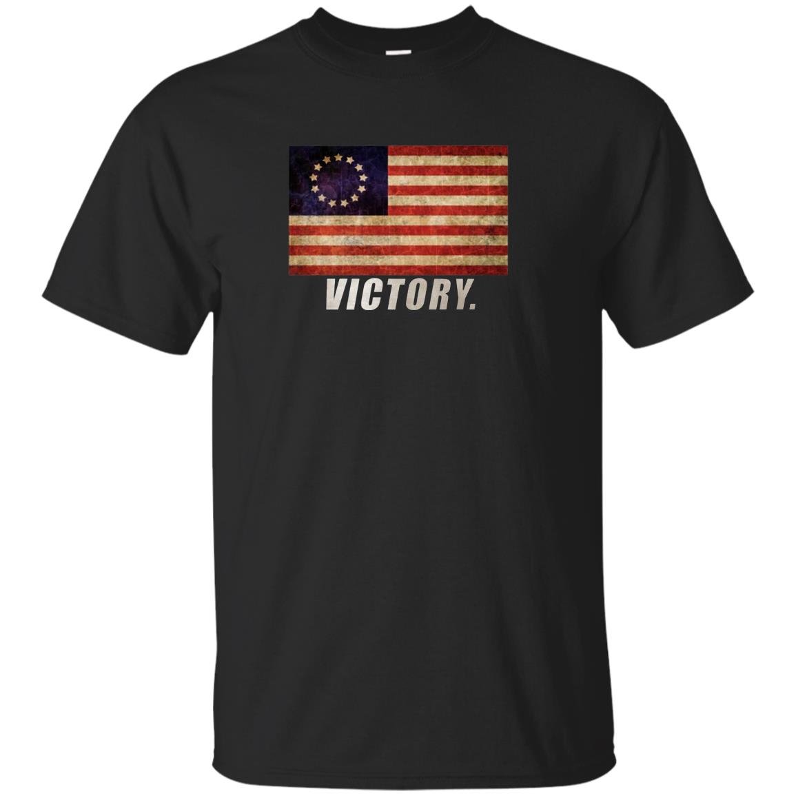 Nine line betsy ross flag victory T-shirt