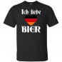 Oktoberfest ich liebe bier love T-shirt