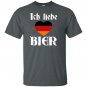 Oktoberfest ich liebe bier love T-shirt