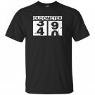 Oldometer 40 40th birthday gift T-shirt
