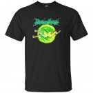 Rick morty portal glow lightning logo T-shirt