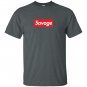 Savage box logo T-shirt