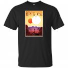 Sci fi space tourism kepler 16b exoplanet T-shirt