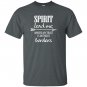 Spirit lead me trust christian arrow borders T-shirt