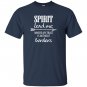 Spirit lead me trust christian arrow borders T-shirt