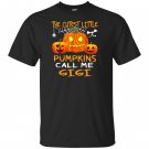 The cutest little pumpkins call me gigi halloween T-shirt