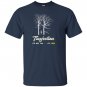 Treejection funny disc golf T-shirt