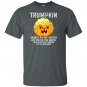 Trumpkin orange on the outside hollow on the inside T-shirt