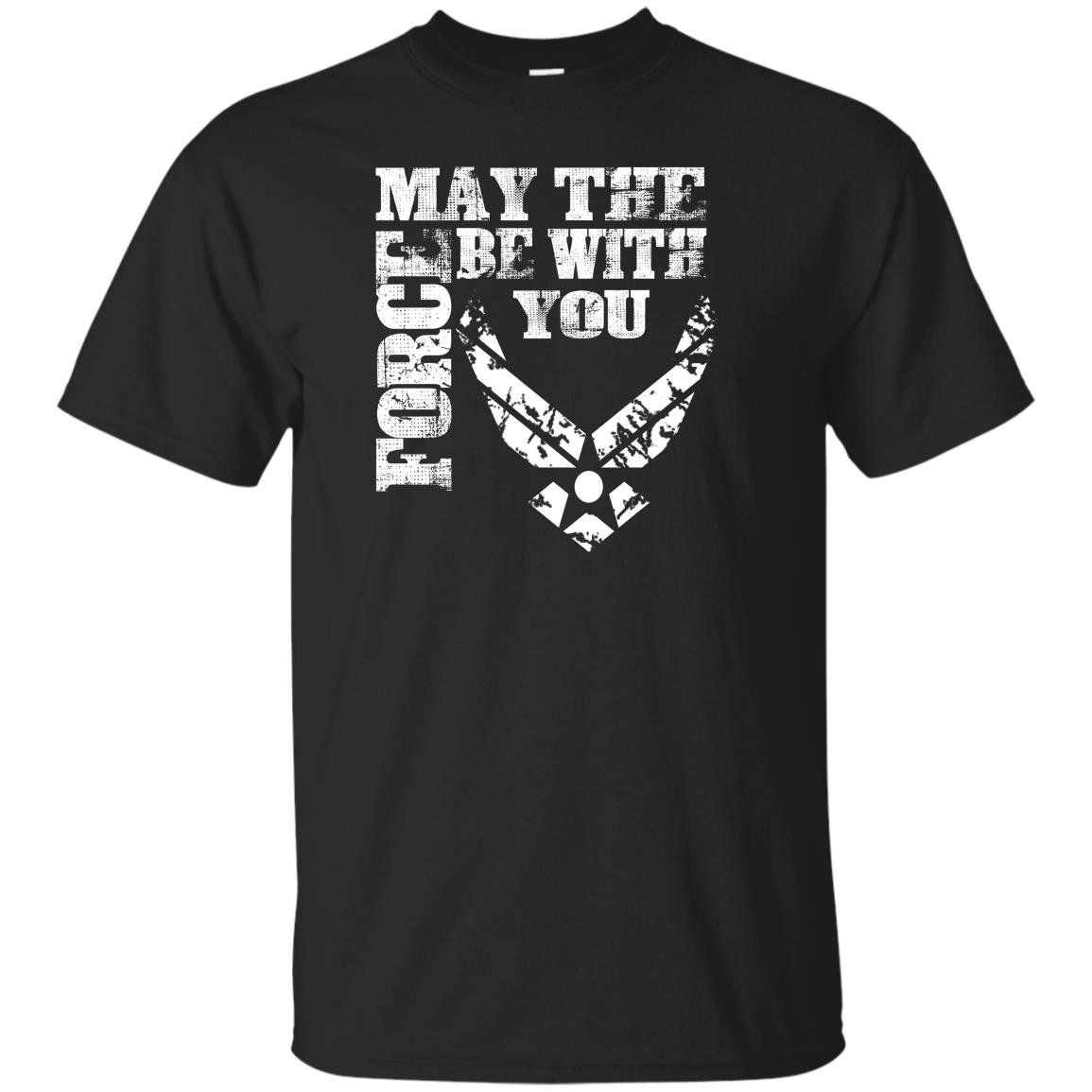 Us air force funny force gift logo usaf T-shirt