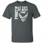 Us air force funny force gift logo usaf T-shirt