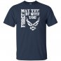 Us air force funny force gift logo usaf T-shirt