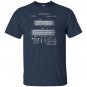 Vintage cribbage board design T-shirt