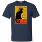 Vintage tournee du chat noir cat halloween T-shirt