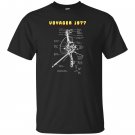 Voyager space probe nasa 1977 mission T-shirt