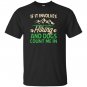 Hiking involves heather T-shirt