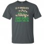 Hiking involves heather T-shirt