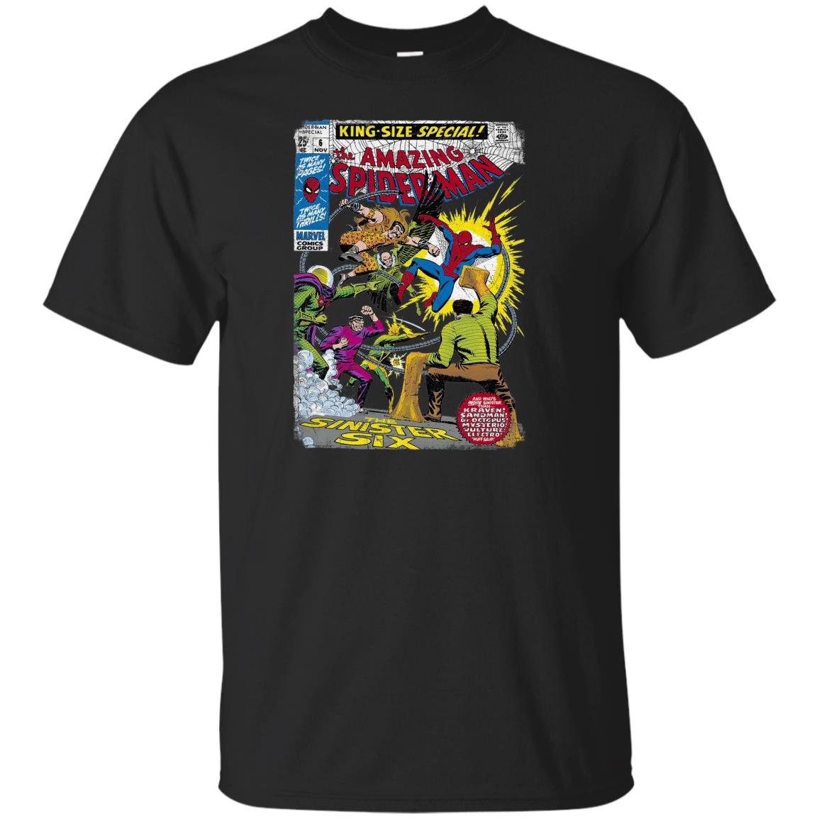 Spider man sinister graphic T-shirt