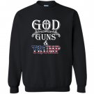 2nd amendment god guns trump premium republican Sweatshirt