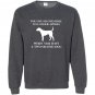 5 second rule no longer applies with a 2 second dog Sweatshirt