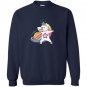 13th birthday 13 unicorn june Sweatshirt