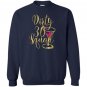 30th birthday bestie gold drunk dirty thirty squad 30 Sweatshirt