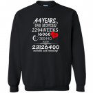 44th wedding anniversary 44 years vintage gift Sweatshirt