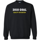 2018 goal qualify for boston 262 running motivation Sweatshirt