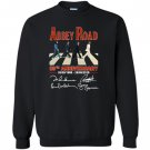Abbey road 50th anniversary the beatles signatures 1969 2019 Sweatshirt