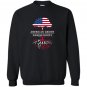 American grown with denmark danish roots Sweatshirt