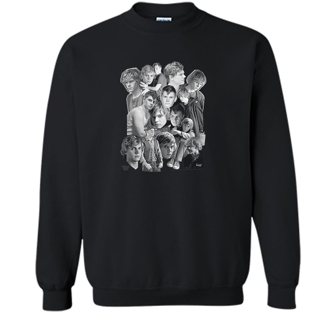 American horror story tate cut paste collage Sweatshirt