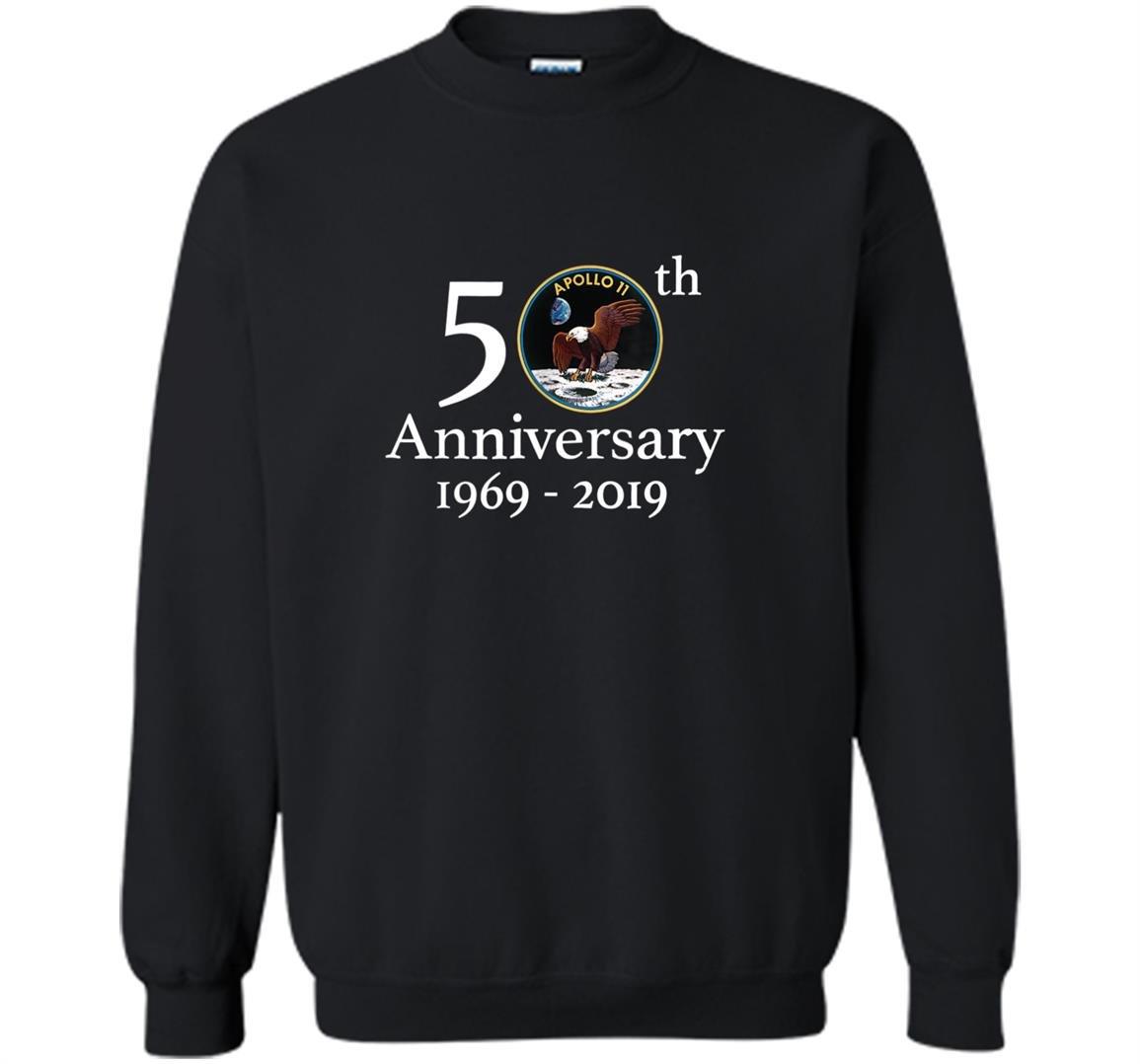 Apollo 11 50th anniversary nasa moon landing logo Sweatshirt