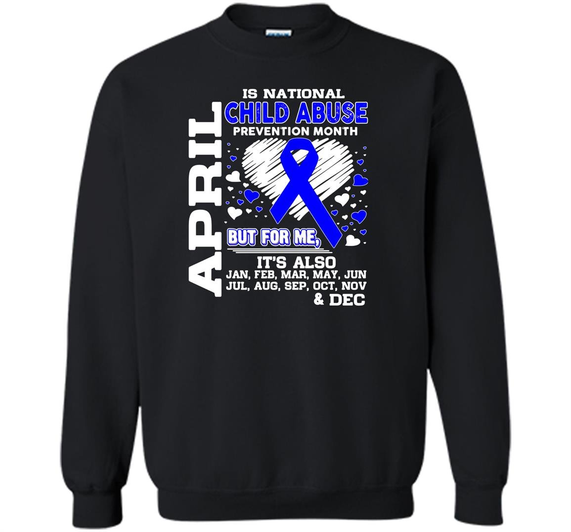 April is national child abuse prevention month Sweatshirt