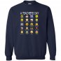 A teachers day funny emoji teacher gift Sweatshirt
