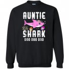 Auntie shark doo doo doo family gift Sweatshirt