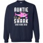 Auntie shark doo doo doo family gift Sweatshirt