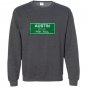 Austin city limits population full cas Sweatshirt