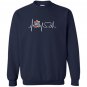 Autism puzzle heartbeat autism awareness Sweatshirt
