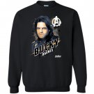 Avengers infinity war bucky barnes graphic Sweatshirt