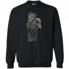 Baby groot hug stitch Sweatshirt