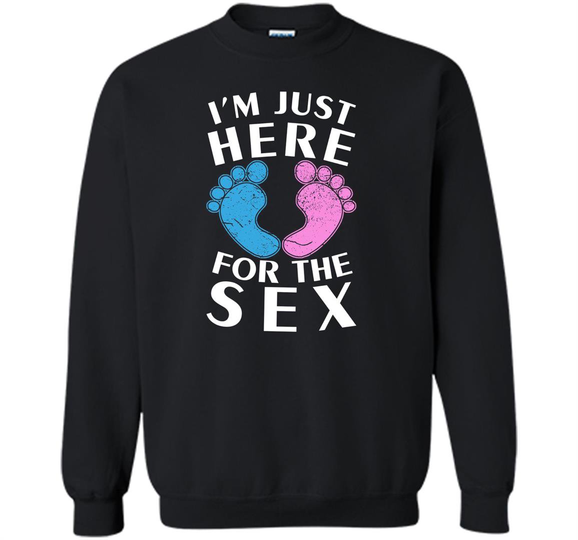 Baby shower gender reveal pun Sweatshirt