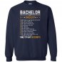 Bachelor party checklist funny bachelor party Sweatshirt