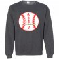 Baseball double play 6432 Sweatshirt