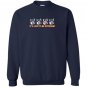 Be different husky funny Sweatshirt