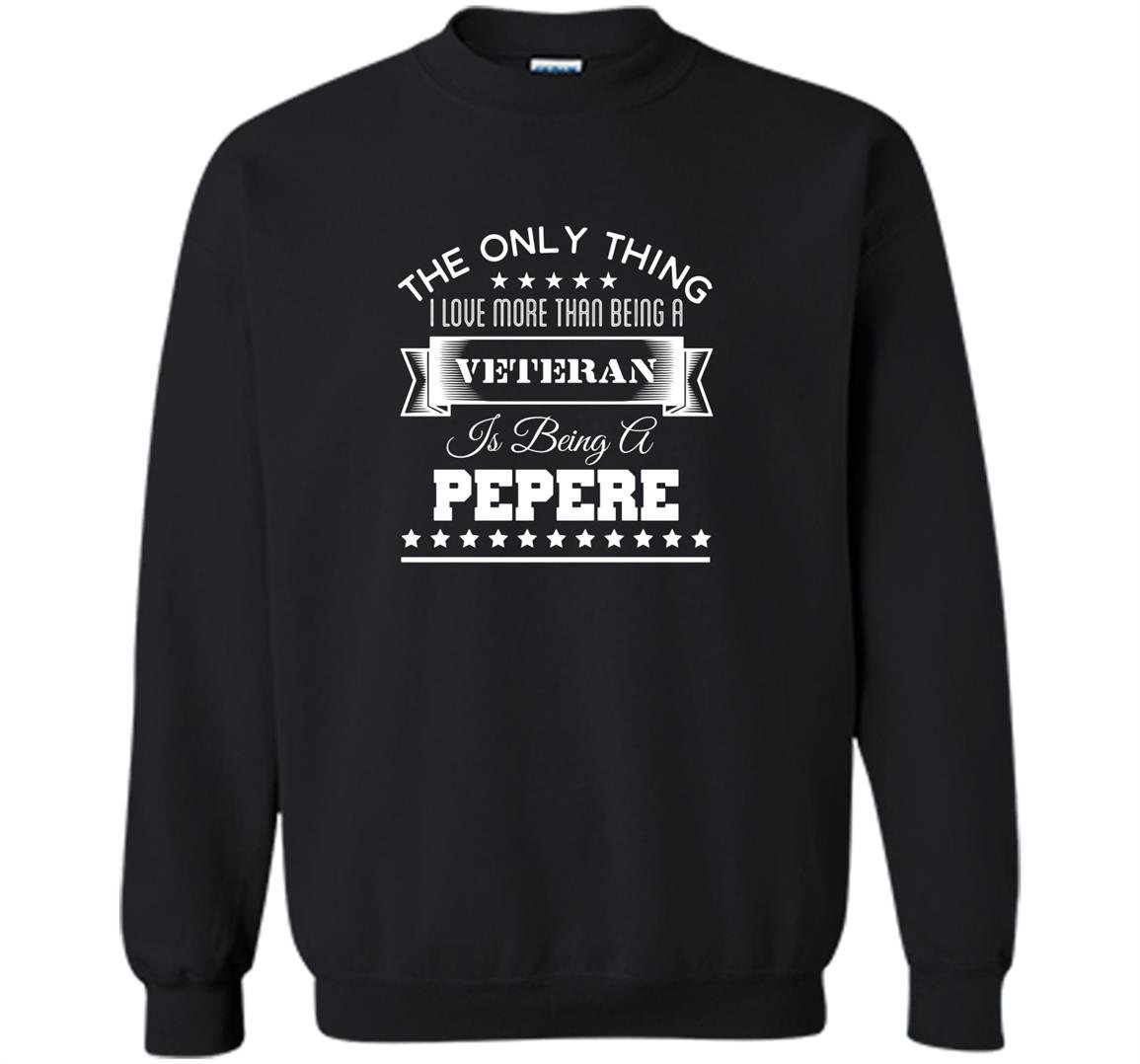 Being veteran pepere asphalt Sweatshirt