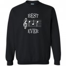 Best dad ever music cute funny fathers day gift Sweatshirt