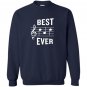Best dad ever funny music note fathers gift Sweatshirt