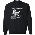 Big brother rawr im the big brother in dinosaur Sweatshirt