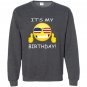 Birthday emoji its my birthday american flag gift Sweatshirt