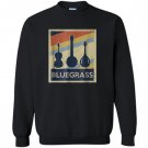 Bluegrass vintage music instruments retro Sweatshirt
